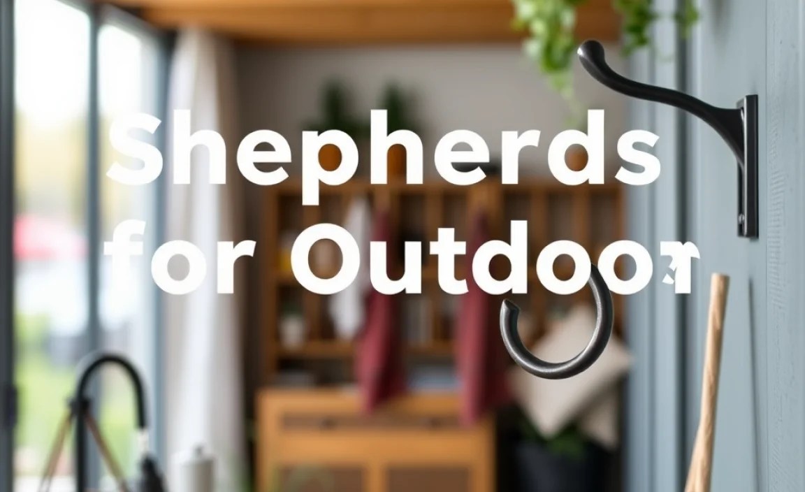 shepherds hooks for outdoor