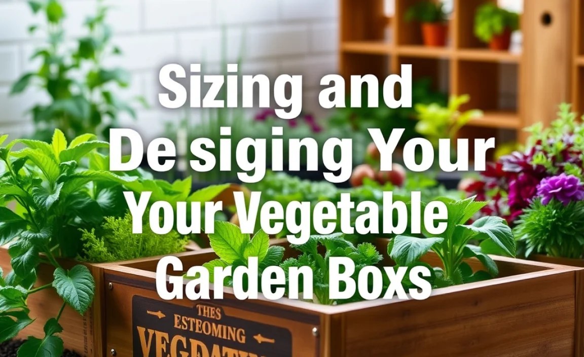 Sizing and Designing Your Vegetable Garden Boxes