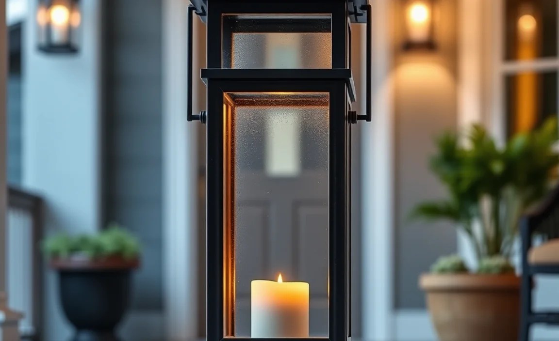 Sizing Your Extra Large Outdoor Lanterns Correctly