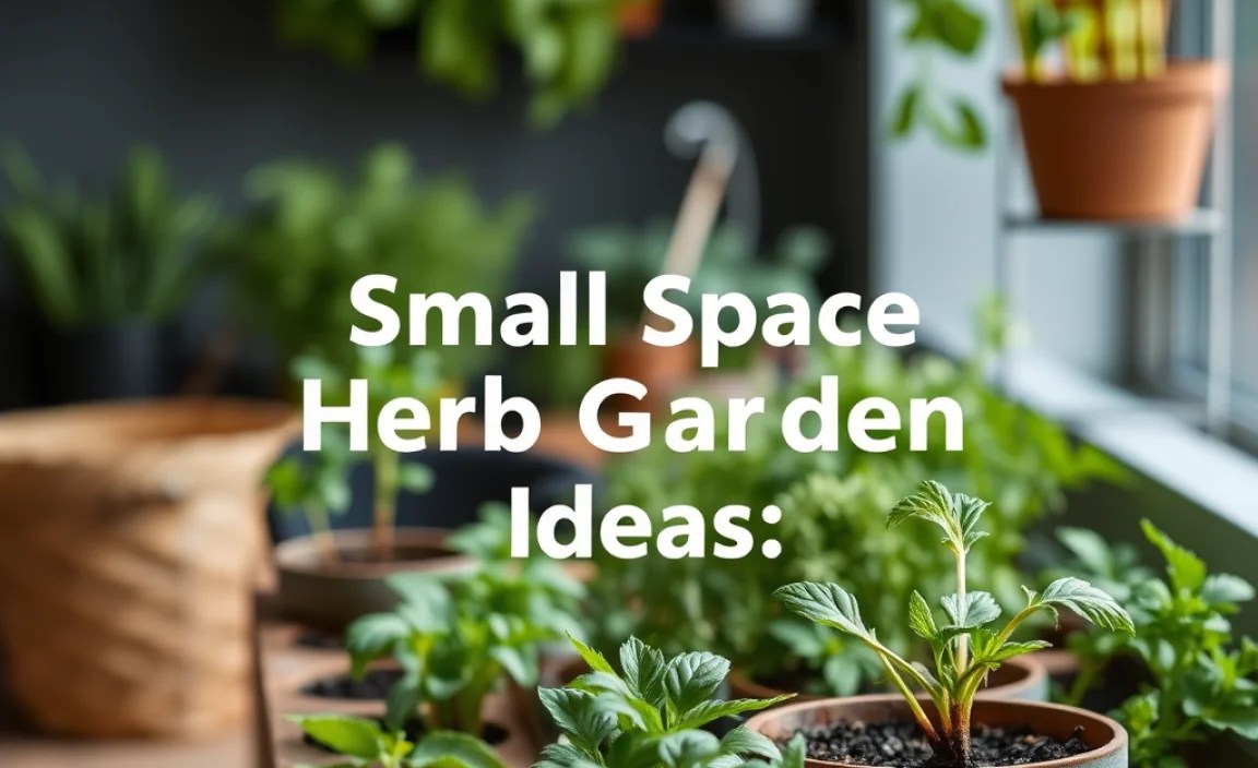 Small Space Herb Garden Ideas