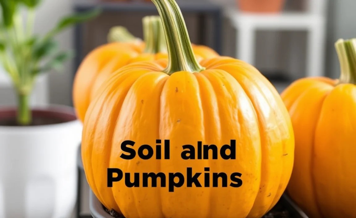 Soil and Nutrients for Container Pumpkins
