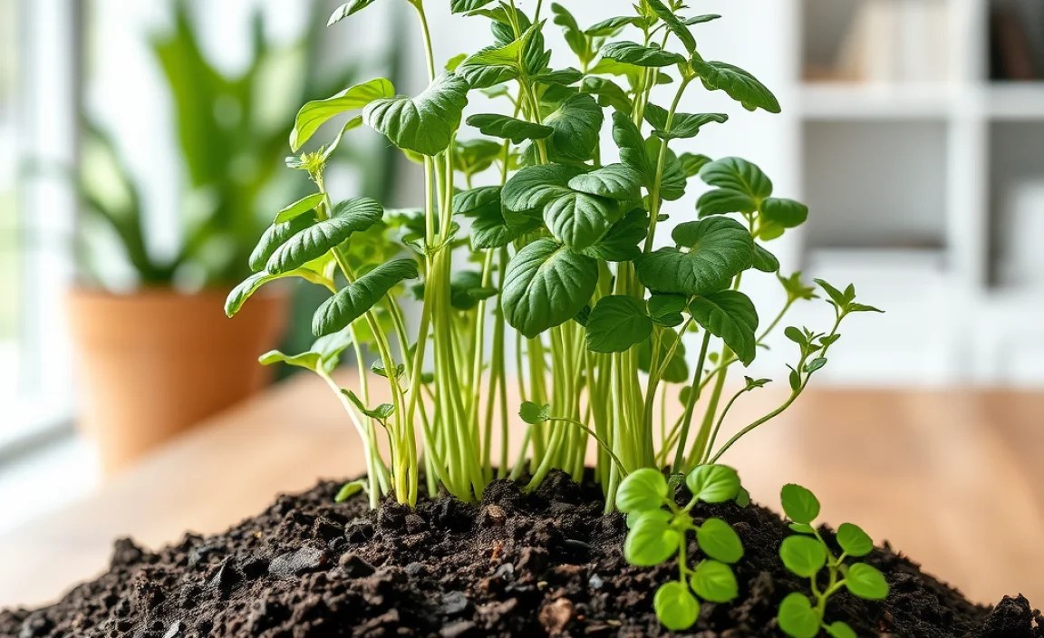 soil indoor herbs