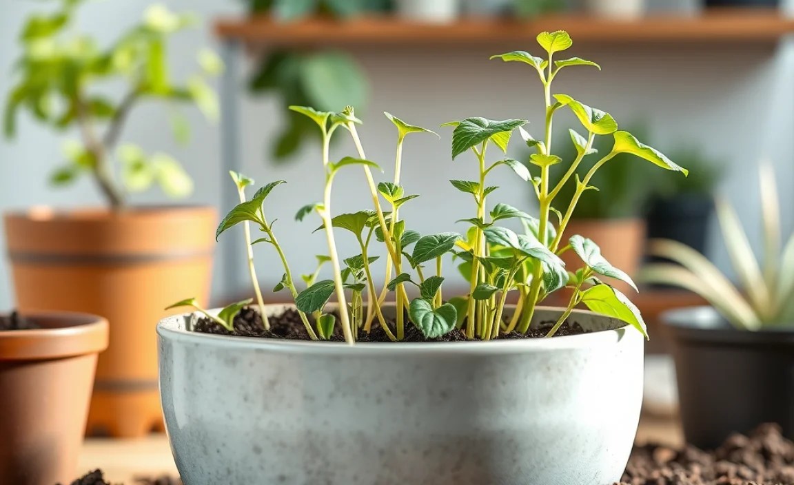 soil mixture for container gardening