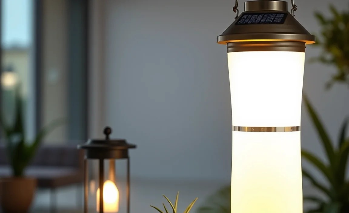 solar light for outdoor lantern