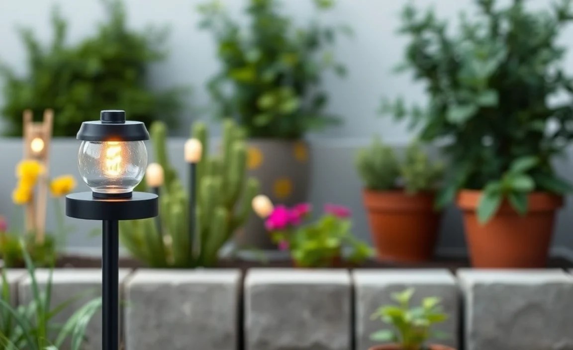 solar lights for gardens