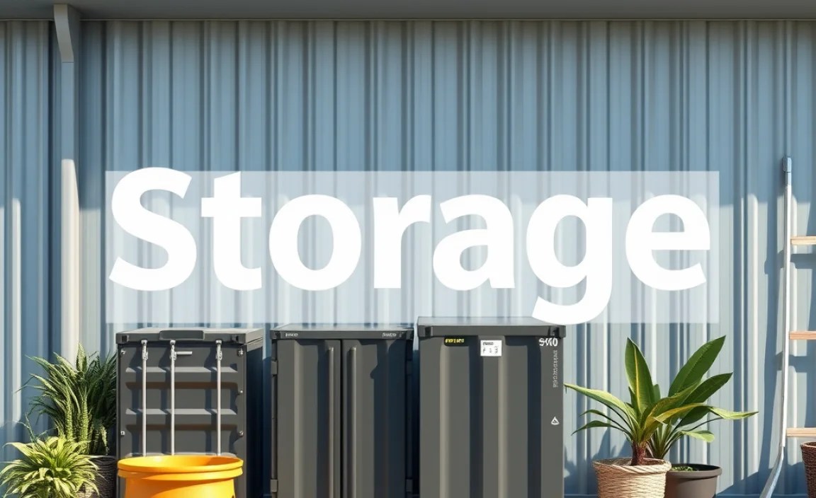 storage outdoor