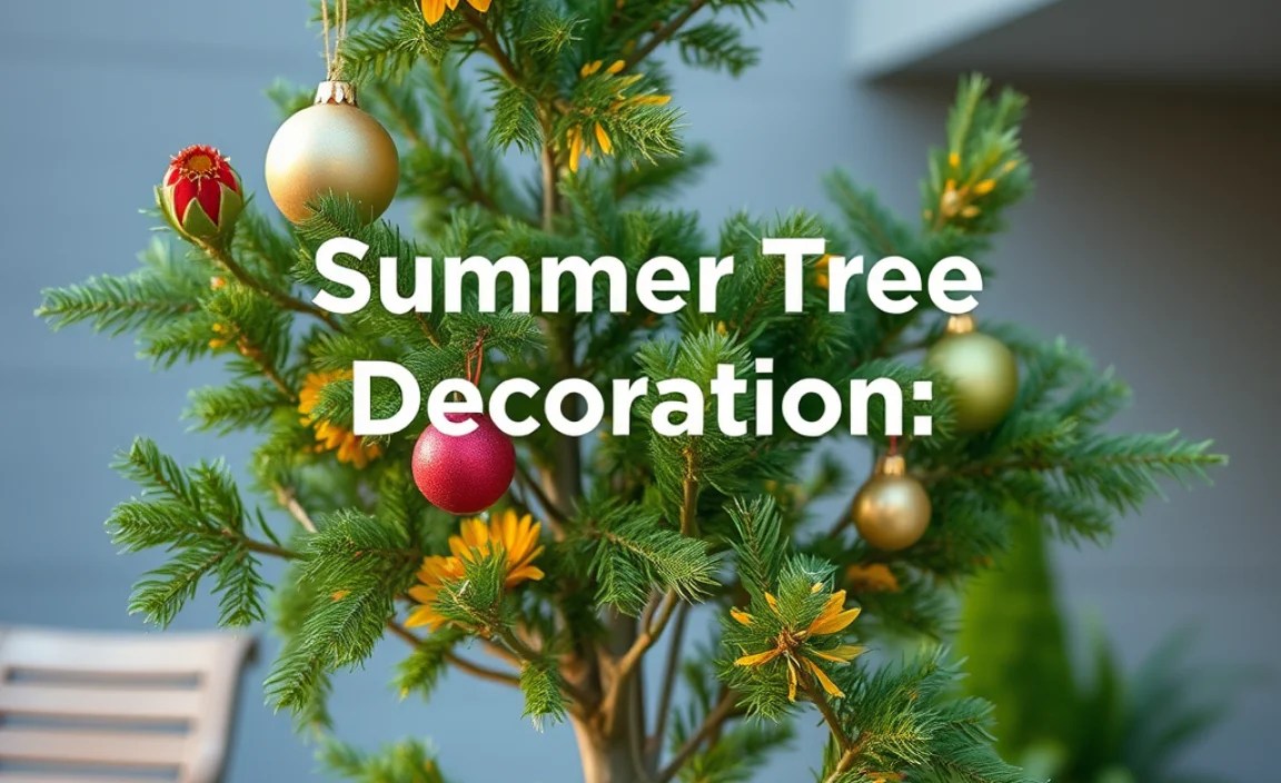 Summer Tree Decoration Themes