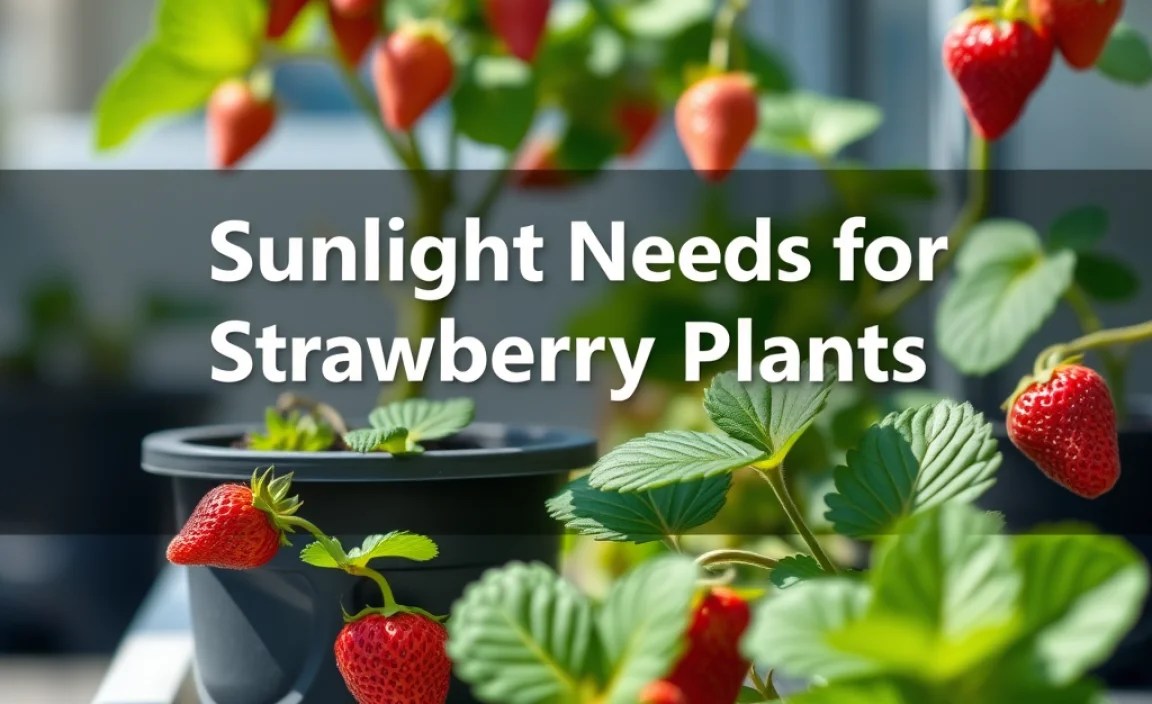Sunlight Needs for Strawberry Plants