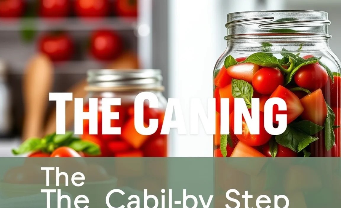 The Canning Process: Step-by-Step