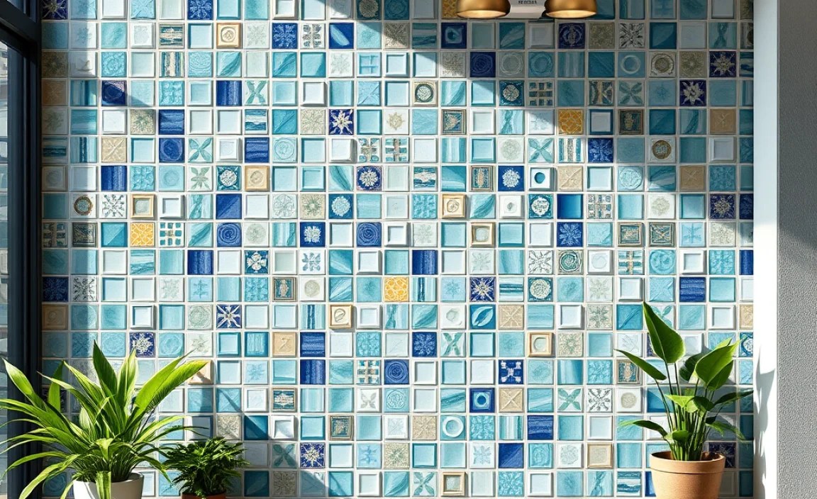tile murals outdoors
