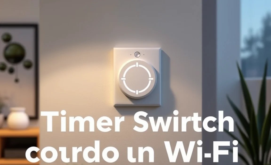 timer switch for outdoor lights wifi