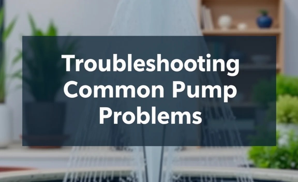 Troubleshooting Common Pump Problems