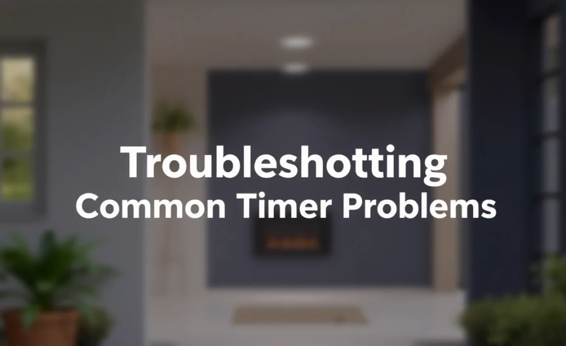 Troubleshooting Common Timer Problems