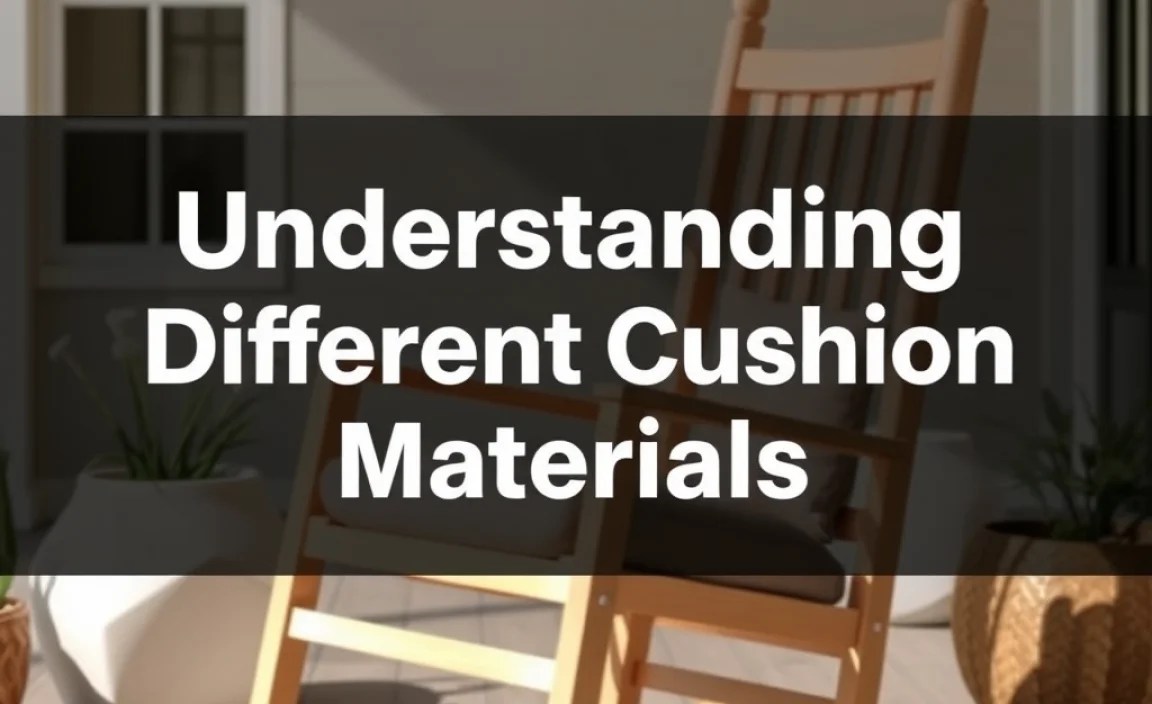 Understanding Different Cushion Materials