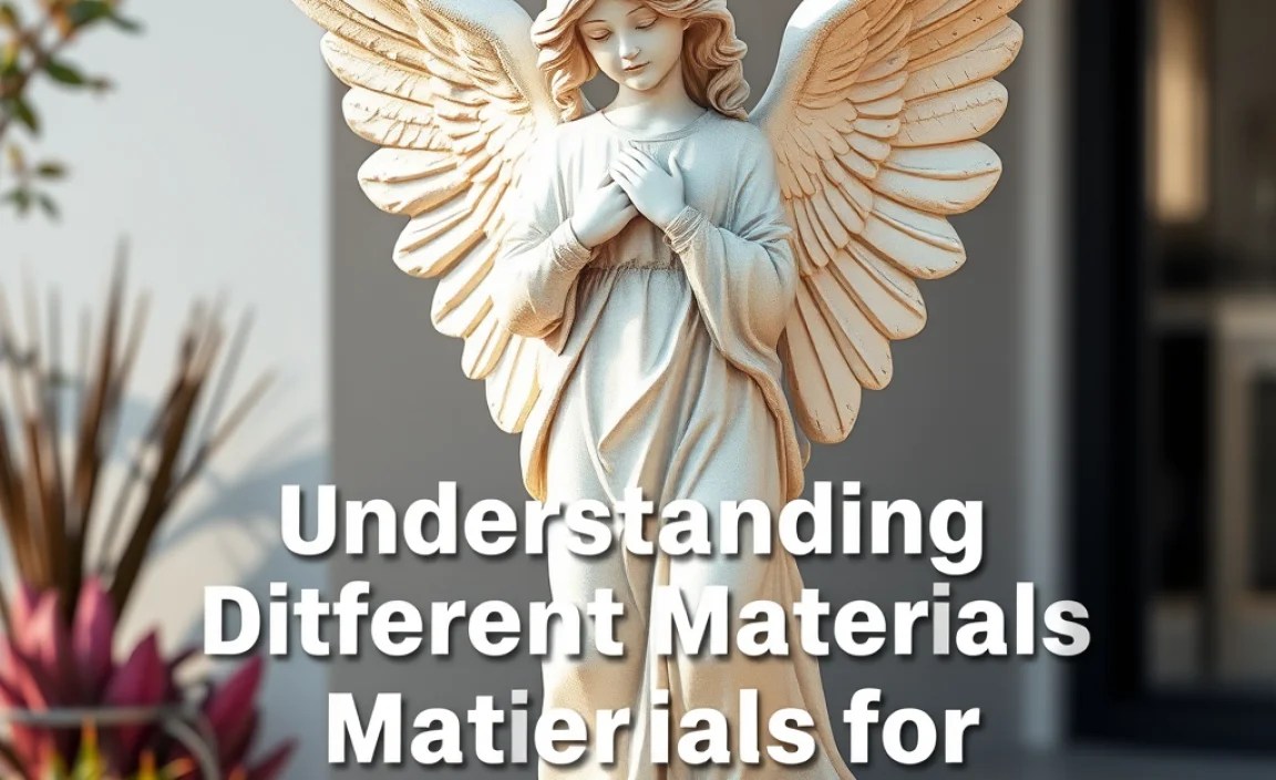 Understanding Different Materials for Angel Statues