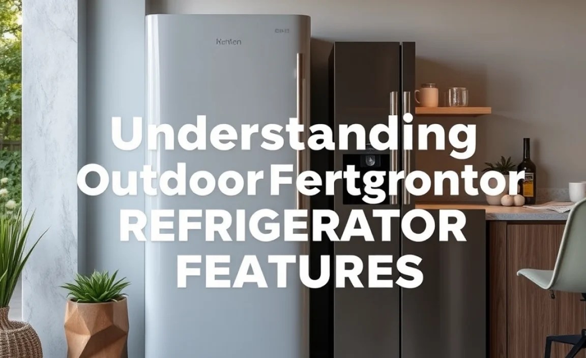 Understanding Outdoor Refrigerator Features