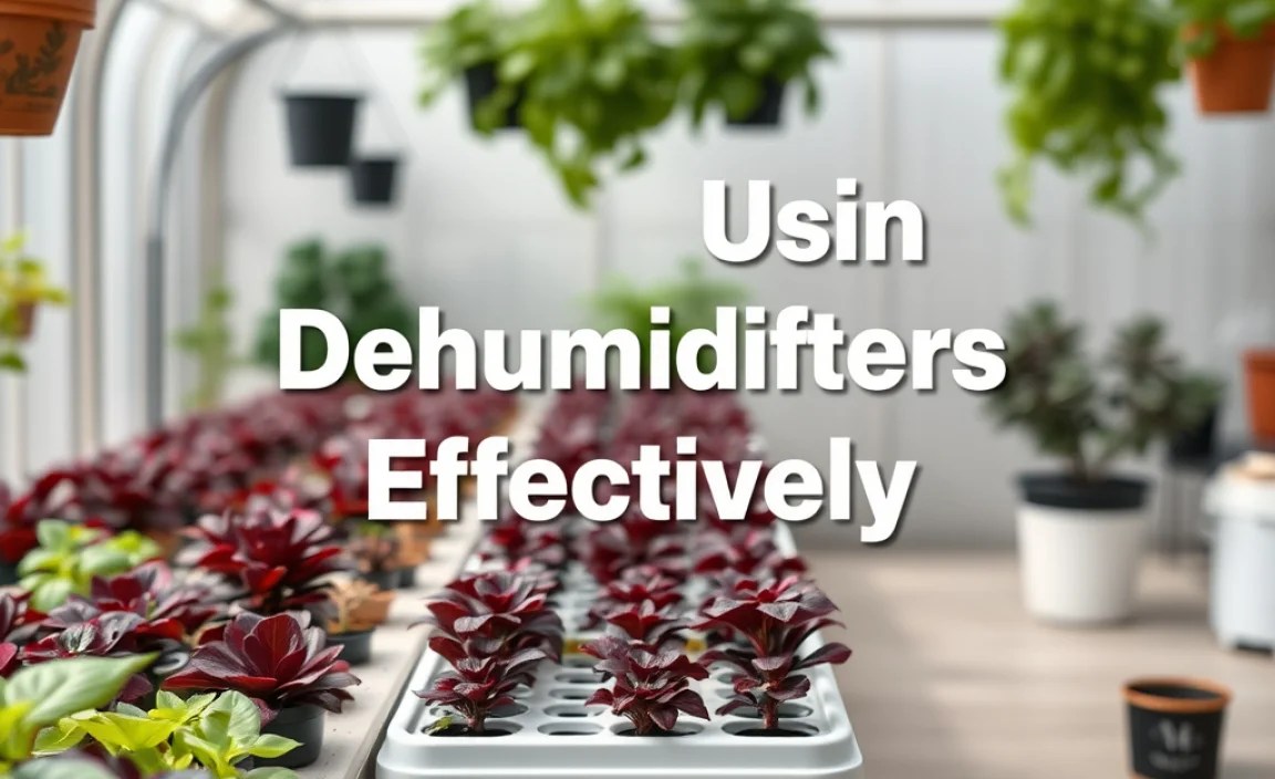 Using Dehumidifiers Effectively