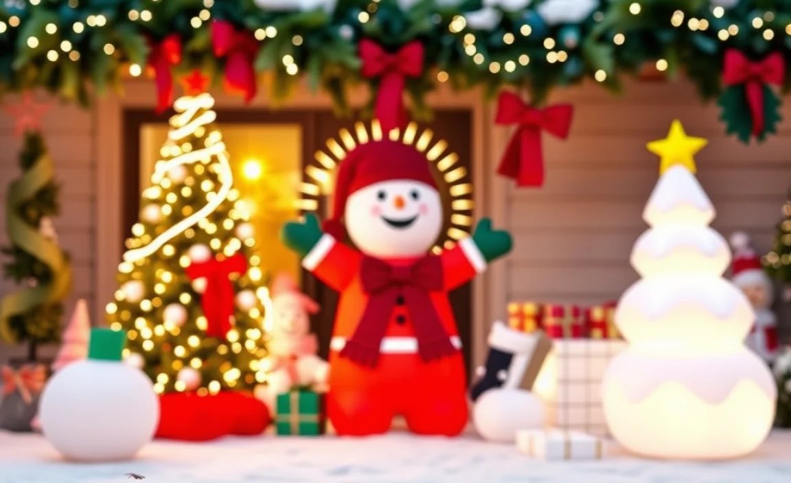 Using Inflatables in Your Yard