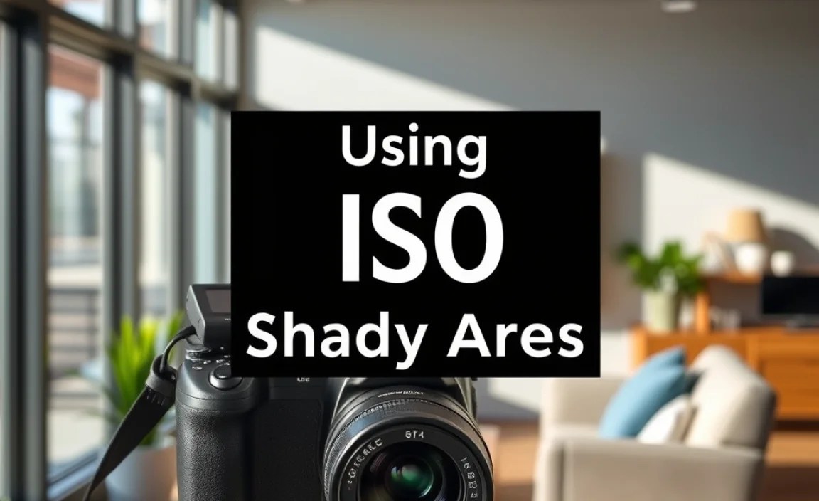 Using ISO in Shady Areas