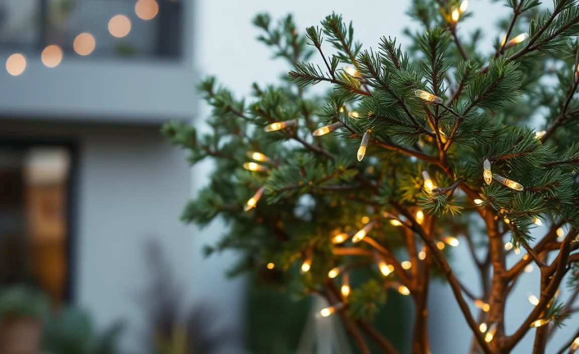 Using Lights In Summer Tree Decorations