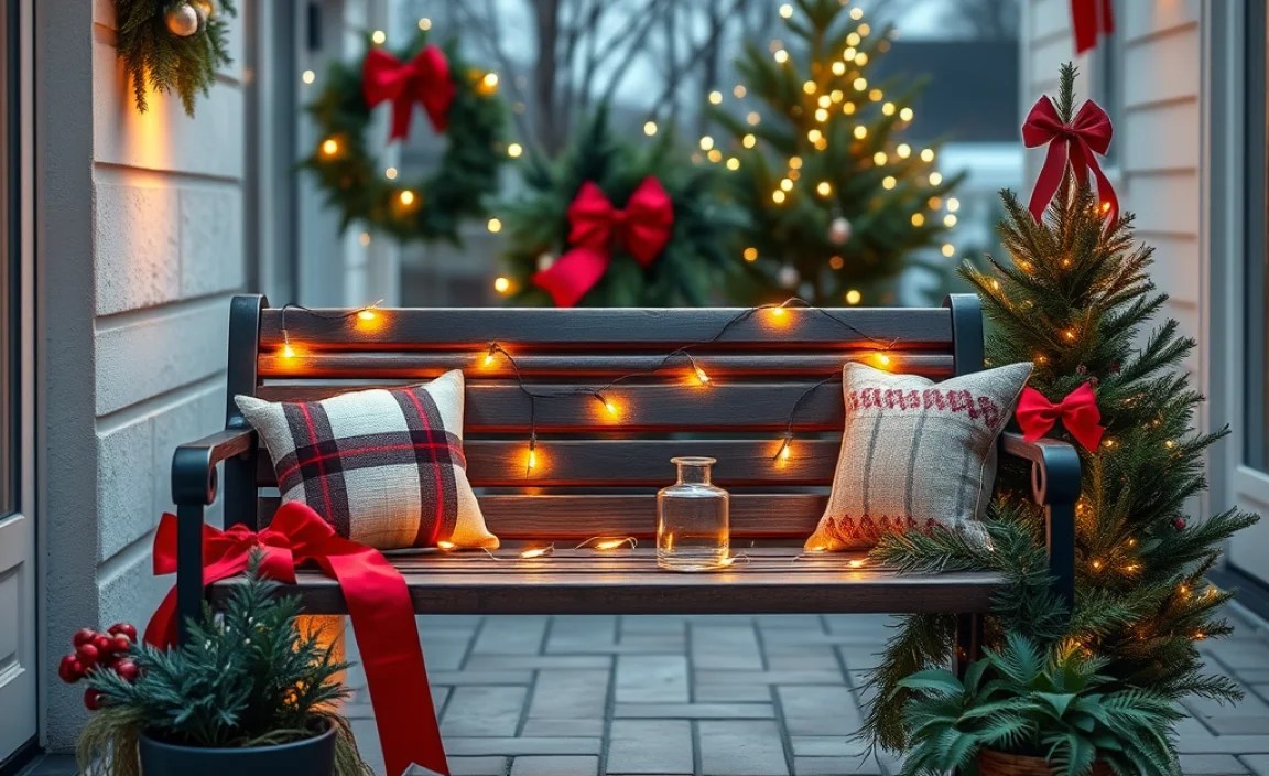 Using Lights to Create a Festive Glow