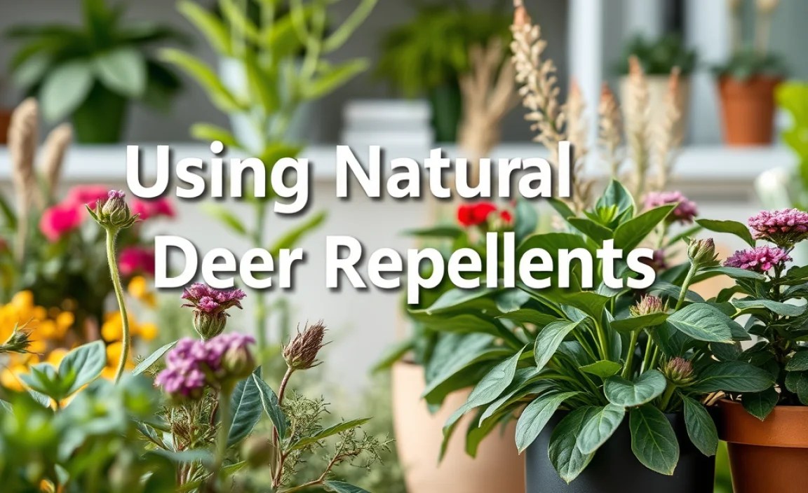 Using Natural Deer Repellents