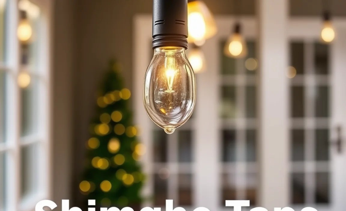 Using Shingle Tabs for Christmas Lights