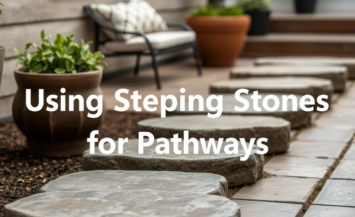 Using Stepping Stones for Pathways