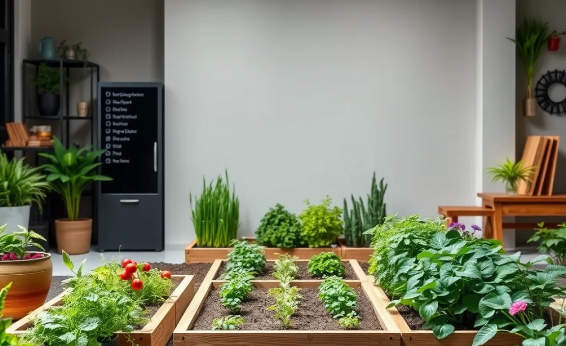 vegetable garden layout plan