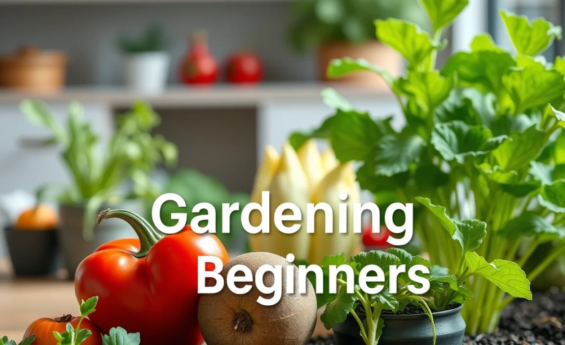 vegetable gardening beginners