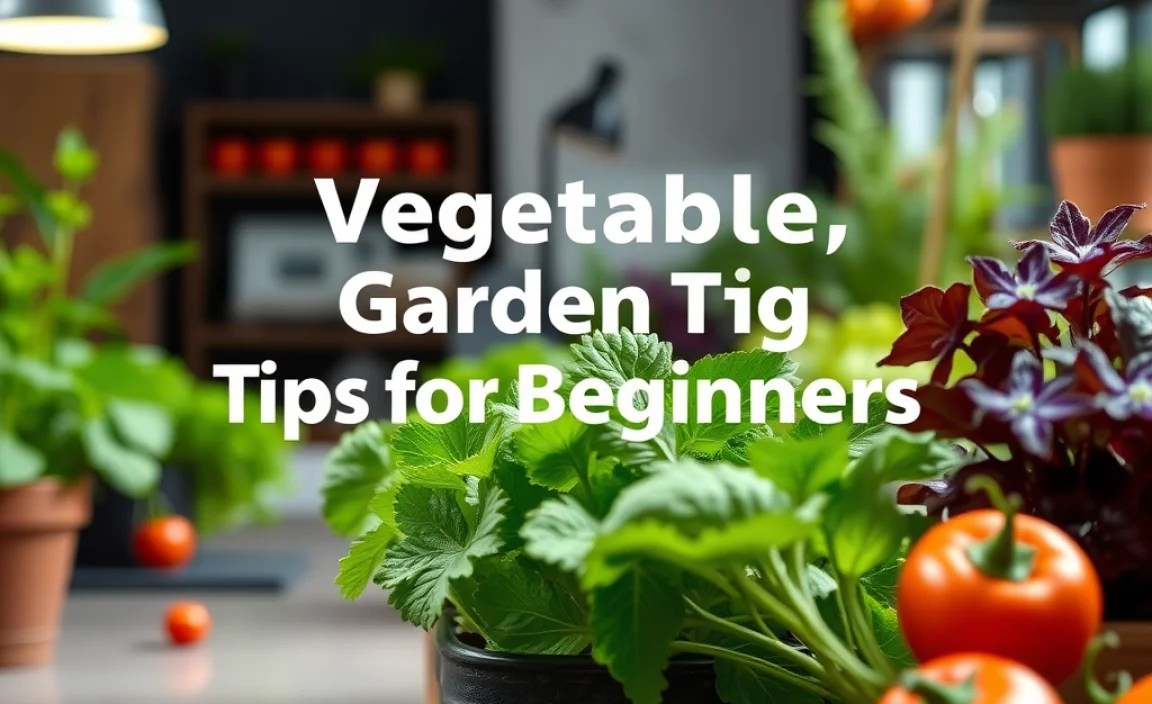 vegetable gardening tips for beginners