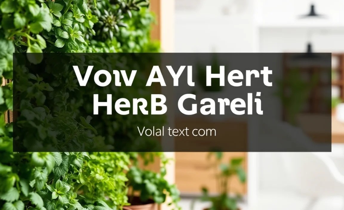 vertical herb garden design