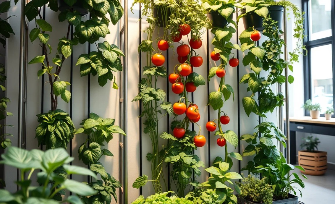 vertical vegetable gardens