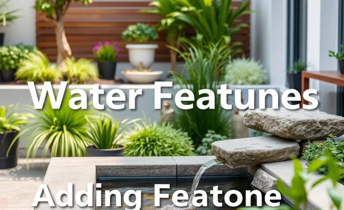 Water Features: Adding Tranquility to Terraces