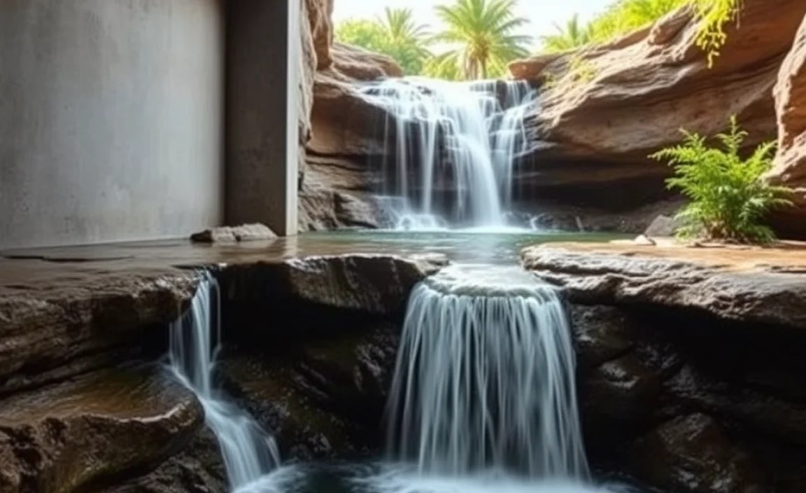 waterfall for outdoor