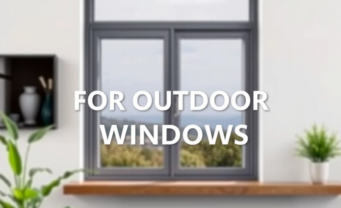 windex for outdoor windows