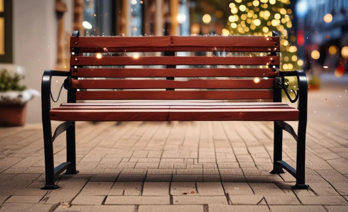 Adding Festive Lighting to Your Bench