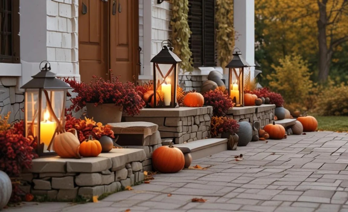 Adding Lights to Your Fall Outdoor Space