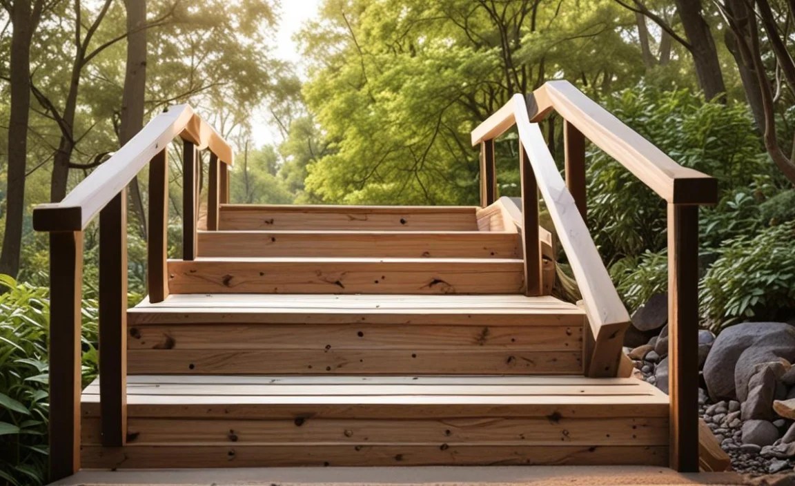 Assembling the Handrail Posts