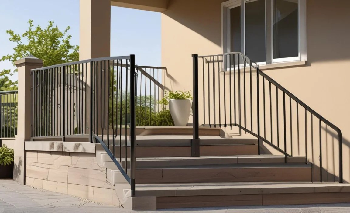 Attaching the Railing to the Posts
