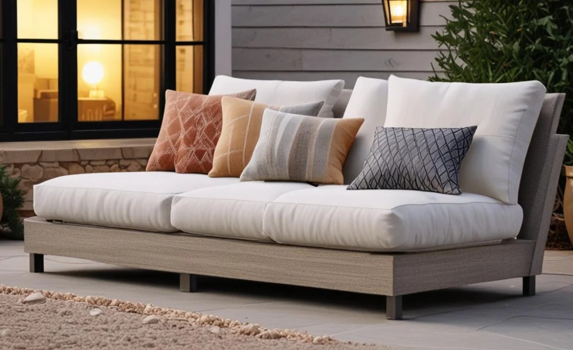 Checking Cushions During Winter Storage