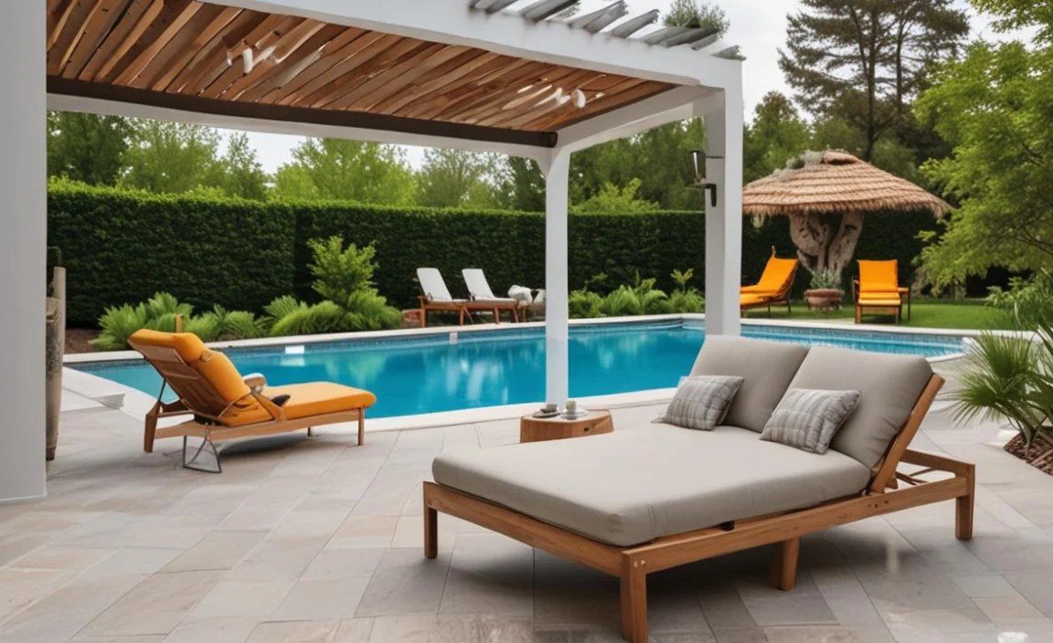 Comfortable Seating Options for Your Pool Area
