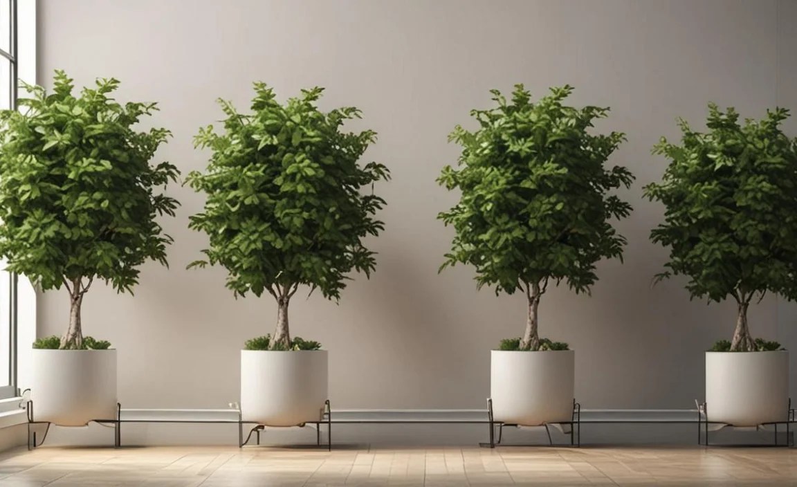 Common Problems with Large Indoor Planters Trees