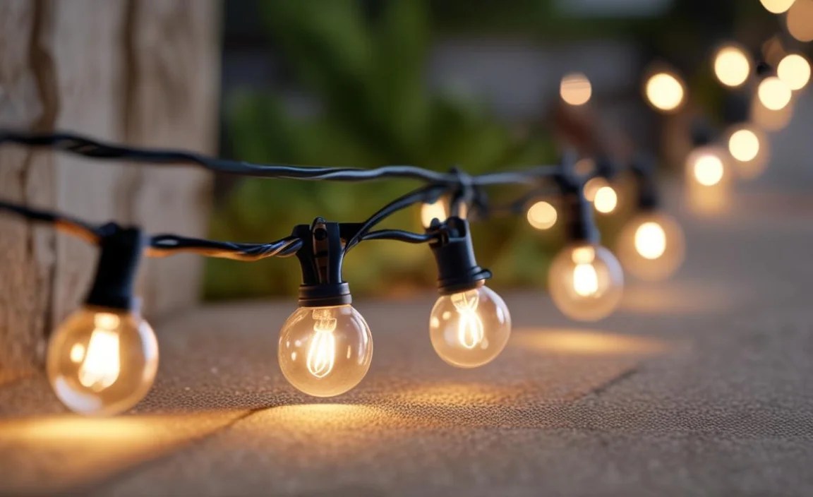 Creative Ideas for Using Outdoor String Lights