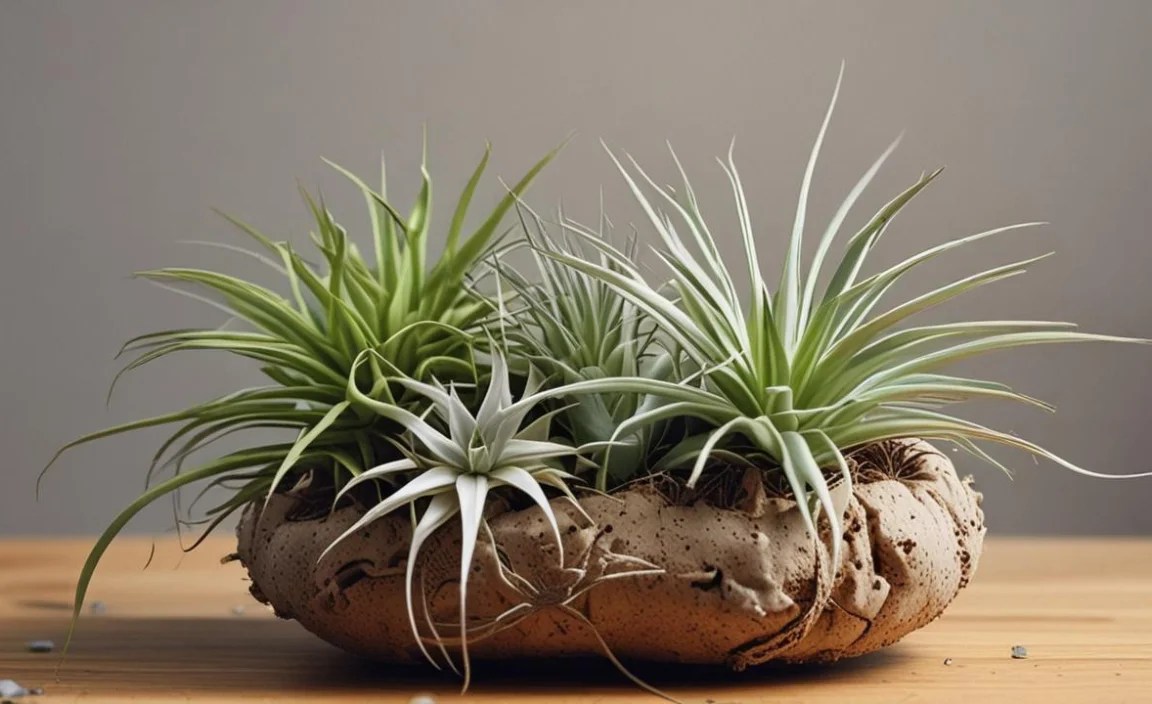 Displaying Air Plants Creatively