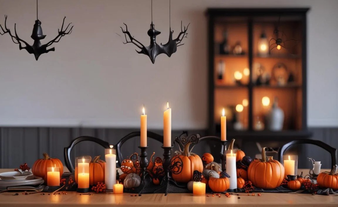 Easy Halloween Table Decorations