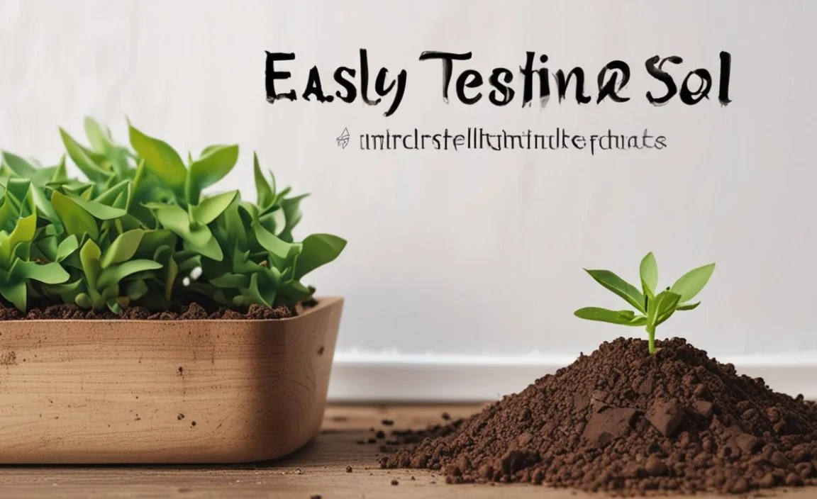 Easy Testing Soil Home: DIY Guide