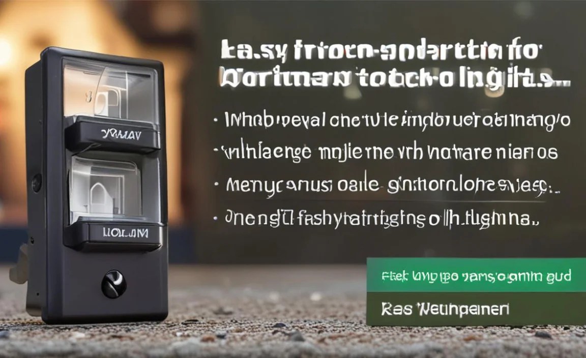 Easy way how to program timer switch for outdoor lights