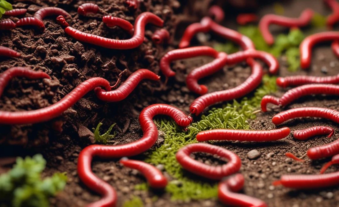 How Do Red Worms Improve Soil Structure?