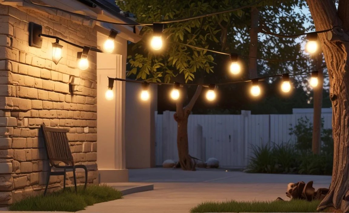 Installing Outdoor Light Clips Safely